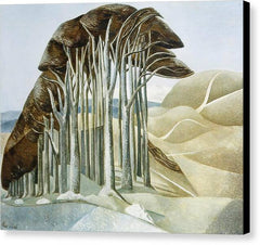 Wood on the Downs - Canvas Print
