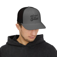 Y'all Need Satan Snapback Trucker Cap