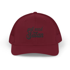 Y'all Need Satan Snapback Trucker Cap