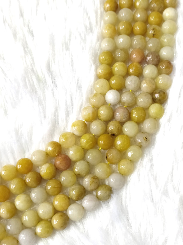 Yellow Aventurine Faceted Beads, Crystal Beads for Jewelry.