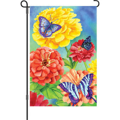 12 in. Flag - Butterfly Garden Flag