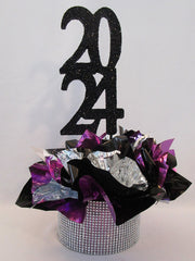 2024 Graduation Centerpiece on Rhinestone base