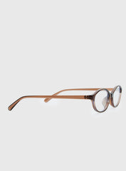 Life Begins Blue Light Glasses Light Brown