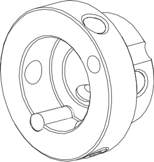 34834 FLANGE, HOOK ADAPTER, W/PIN