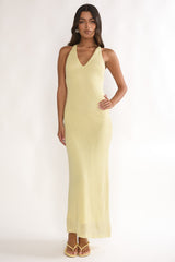 Introductions Knit Sequin Maxi Dress Butter