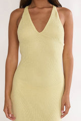 Introductions Knit Sequin Maxi Dress Butter