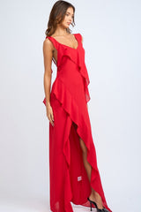 Emmie Ruffle Maxi