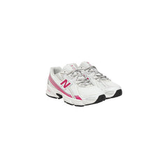 Image 2 : New Balance 740 baskets femme détail tige mesh blanc et empiècements fuchsia — Delvale