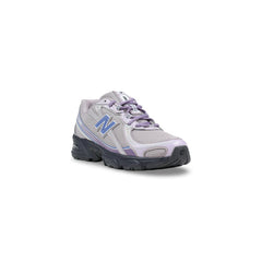 Image 2 : New Balance 740 femme lilas empiècements synthétiques détail mesh technique — Delvale