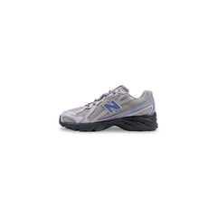 Image 3 : Baskets New Balance 740 femme vue arrière lacets lilas logo relief — Delvale