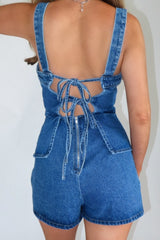 Rhode Denim romper - Restock