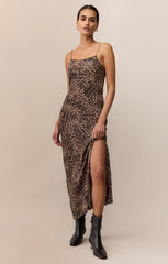 Z Supply Cielo Leopard Midi Dress