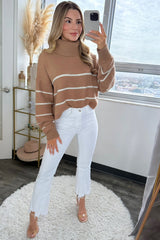 ￼ Dina Mock Neck sweater