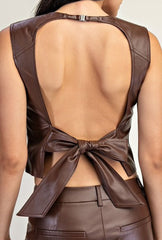 Soho Leather top