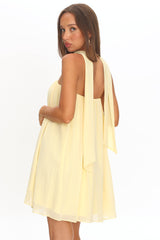 Read The Signs Strapless Mini Dress Butter
