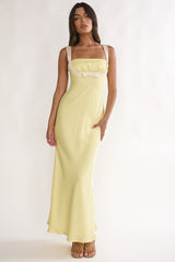 Elowra Bow Bust Maxi Dress Butter