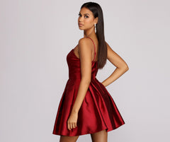 Rebecca Party Pleated Dress