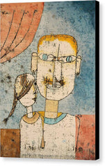Adam and Little Eve - Canvas Print