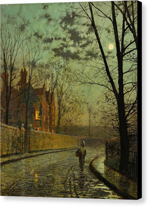After The Shower - Canvas Print