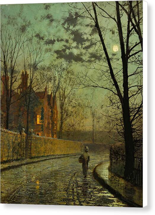 After The Shower - Canvas Print