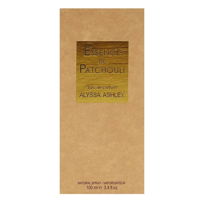 Image 2 : Parfum Alyssa Ashley Essence de Patchouli eau de parfum femme packaging — Delvale