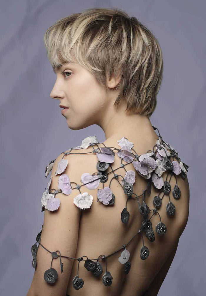 Annemieke Broenink Poppy Necklace Lilac