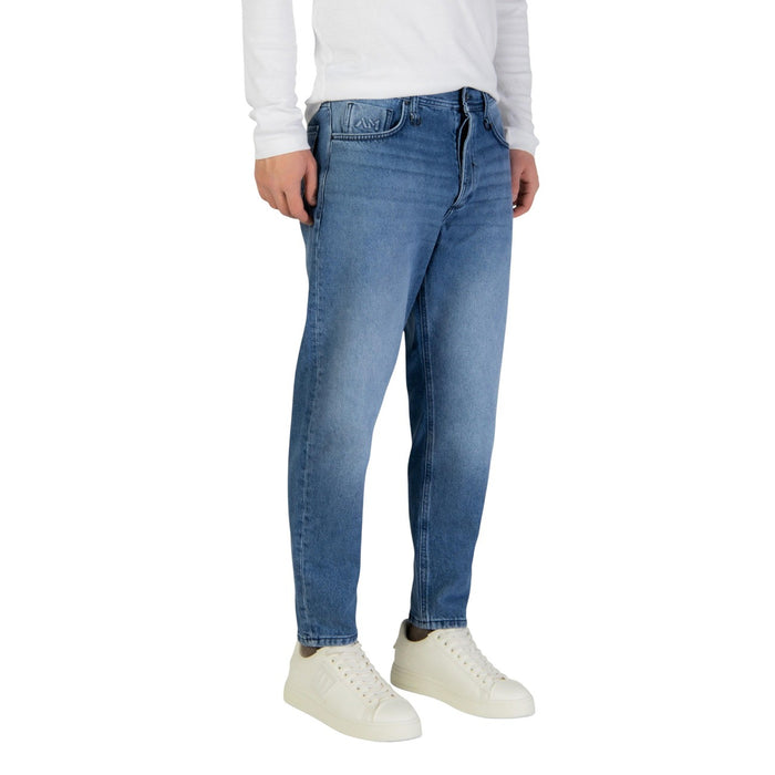 Image 4 : Jean slim délavé Antony Morato homme, silhouette complète avec effet délavé contrasté sur les cuisses — 9yvwh4-xt
