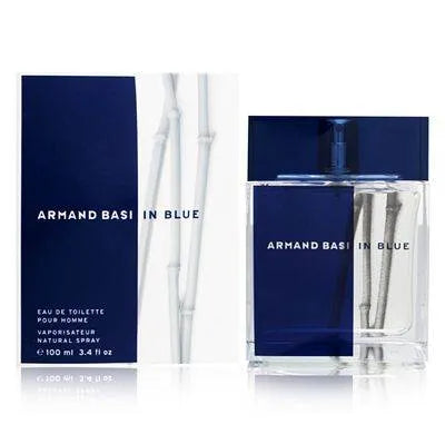 Armand Basi In Blue EDT homme 100ml flacon bleu – vue de face