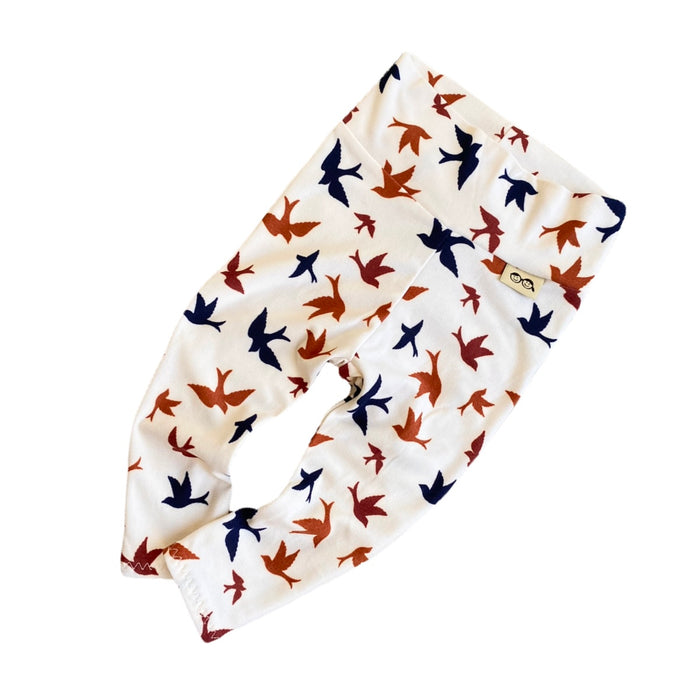 Autumn Birds Leggings and/or Headbands