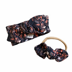 Autumn Leaf Floral Leggings and/or Headbands