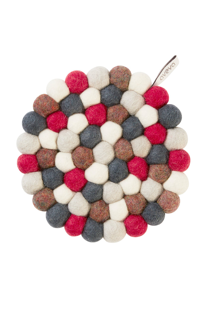 Aveva Wool Felt Trivet Tundra