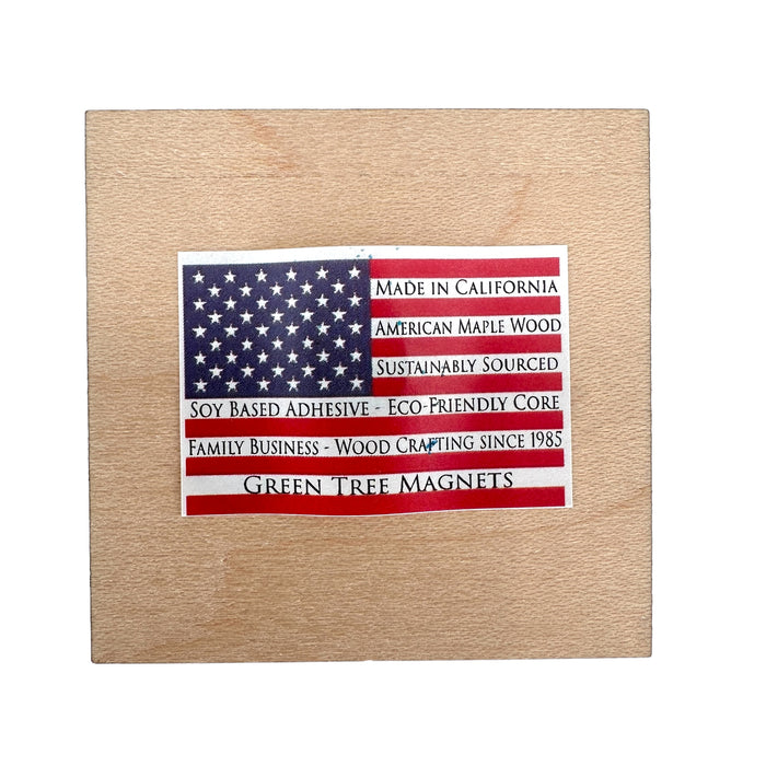 Berkeley California American Maple Magnet #MM506