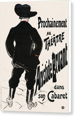 Bruant au Mirliton - Canvas Print
