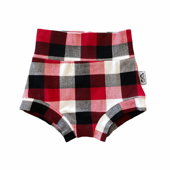 Buffalo Plaid Bummies