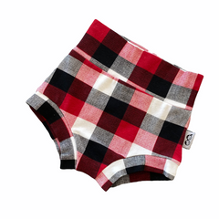 Buffalo Plaid Bummies