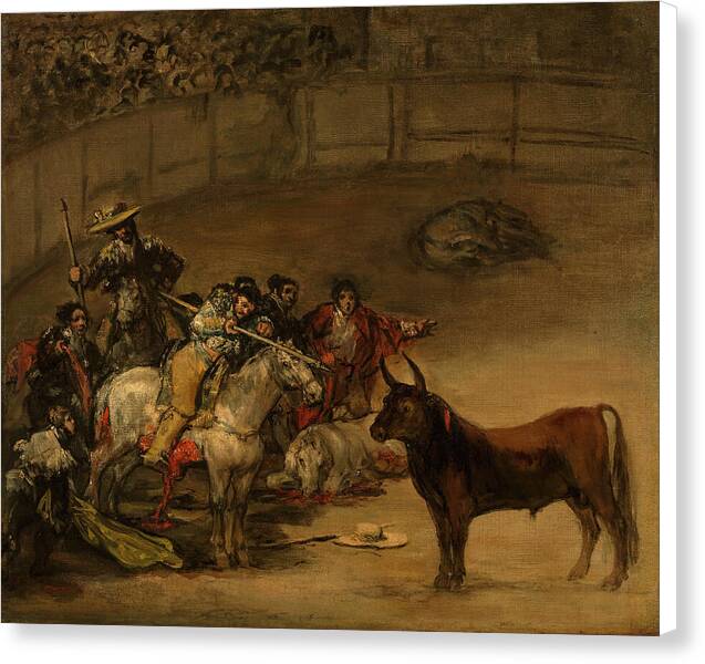 Bullfight, Suerte de Varas - Canvas Print