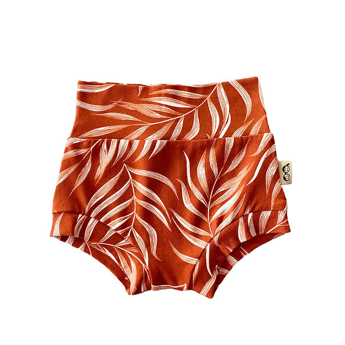 Burnt Orange Pampas Leaves Bummies