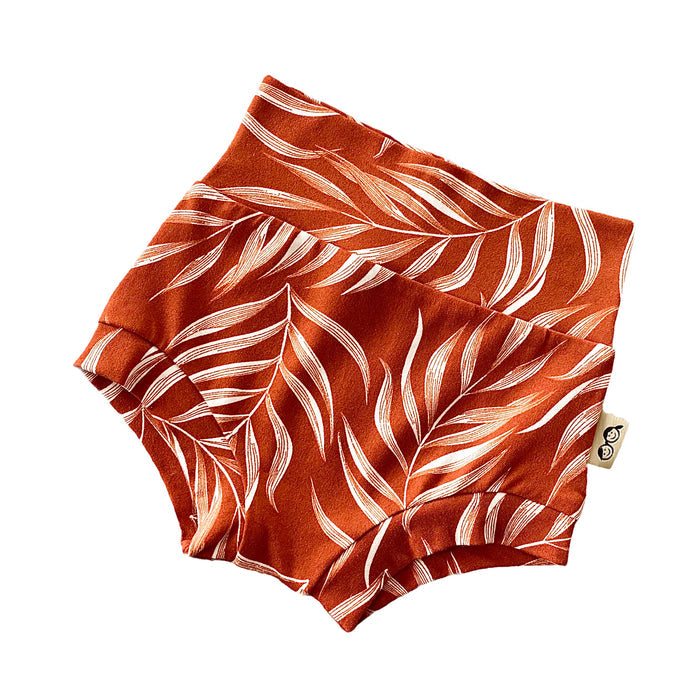 Burnt Orange Pampas Leaves Bummies