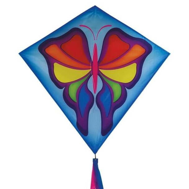 BUTTERFLY 30" DIAMOND KITE