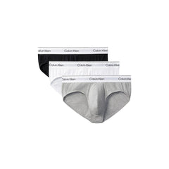 Image 1 : Boxer Calvin Klein homme gris en coton stretch, vue de face — Delvale
