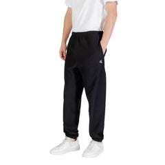 Image 3 : Pantalon Calvin Klein Jeans homme noir vue de profil coupe moderne — Delvale