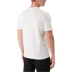 Image 3 : T-shirt Calvin Klein Jeans homme blanc détail col rond et logo — Delvale