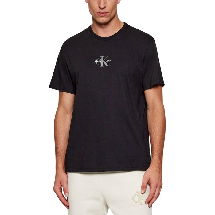 Image 7 : T-shirt Calvin Klein Jeans homme blanc coton qualité premium finitions — Delvale