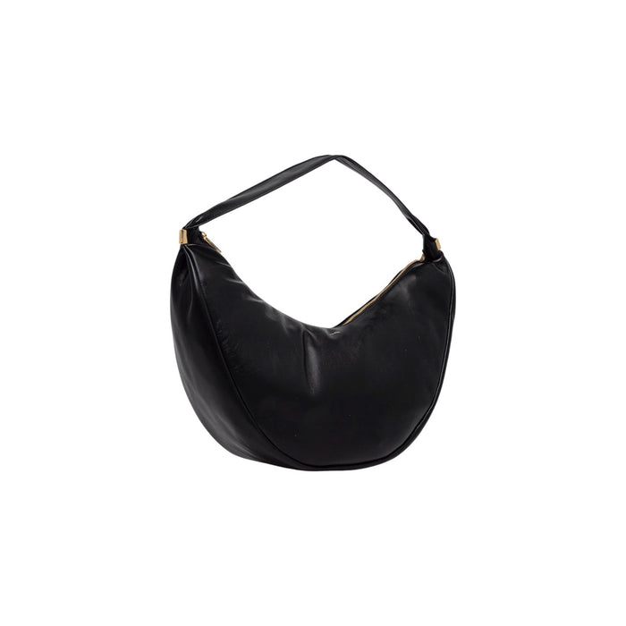 Image 3 : Sac Calvin Klein noir forme croissant moderne, silhouette bombée élégante — delvale