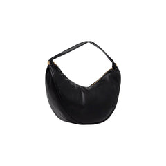 Image 3 : Sac Calvin Klein noir forme croissant moderne, silhouette bombée élégante — delvale