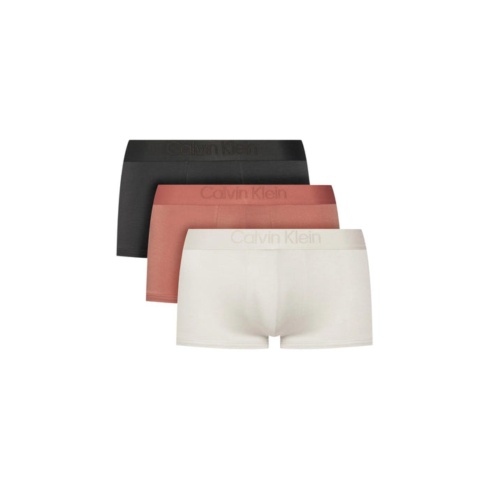 Image 6 : Détail tissu coton stretch et finitions soignées du boxer Calvin Klein Underwear homme noir — Delvale