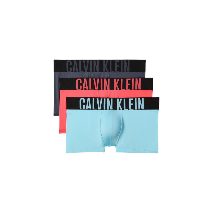 Image 7 : Lot de 3 boxers Calvin Klein Underwear homme coton stretch noir, packaging et présentation — Delvale