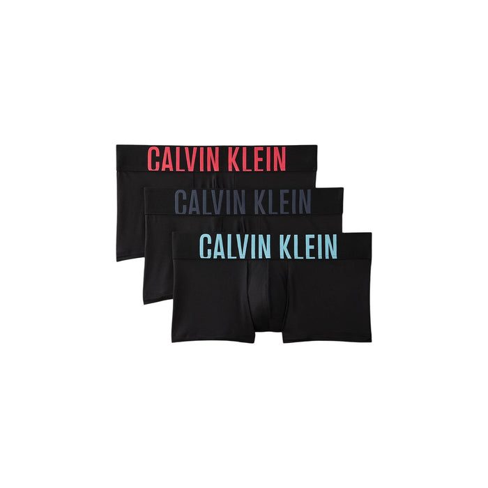 Image 8 : Calvin Klein Underwear lot de 3 boxers homme coton stretch noir, vue produit complète — Delvale