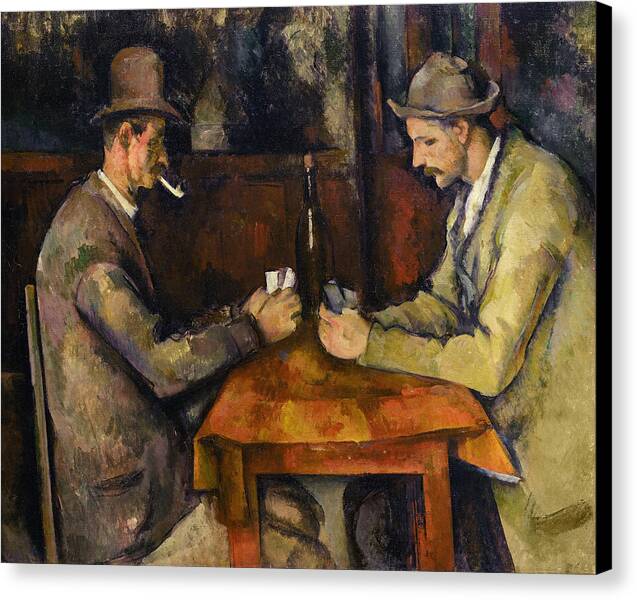 Card Players - Canvas Print