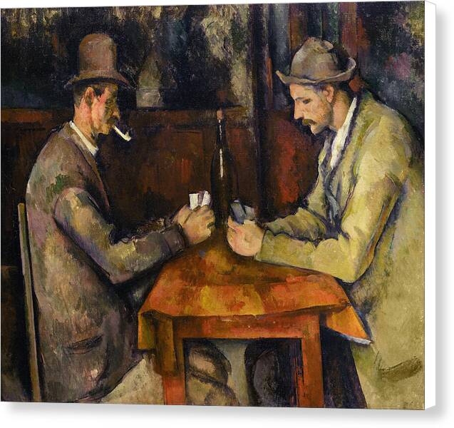 Card Players - Canvas Print